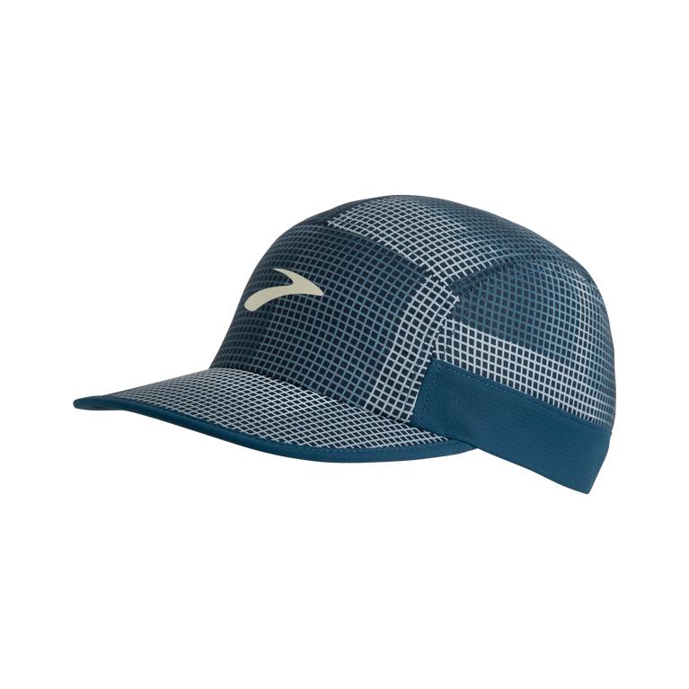 Brooks Women's PROPEL Running Hat - Indigo Rush Altitude Print - Canada (NOPKL-1435)